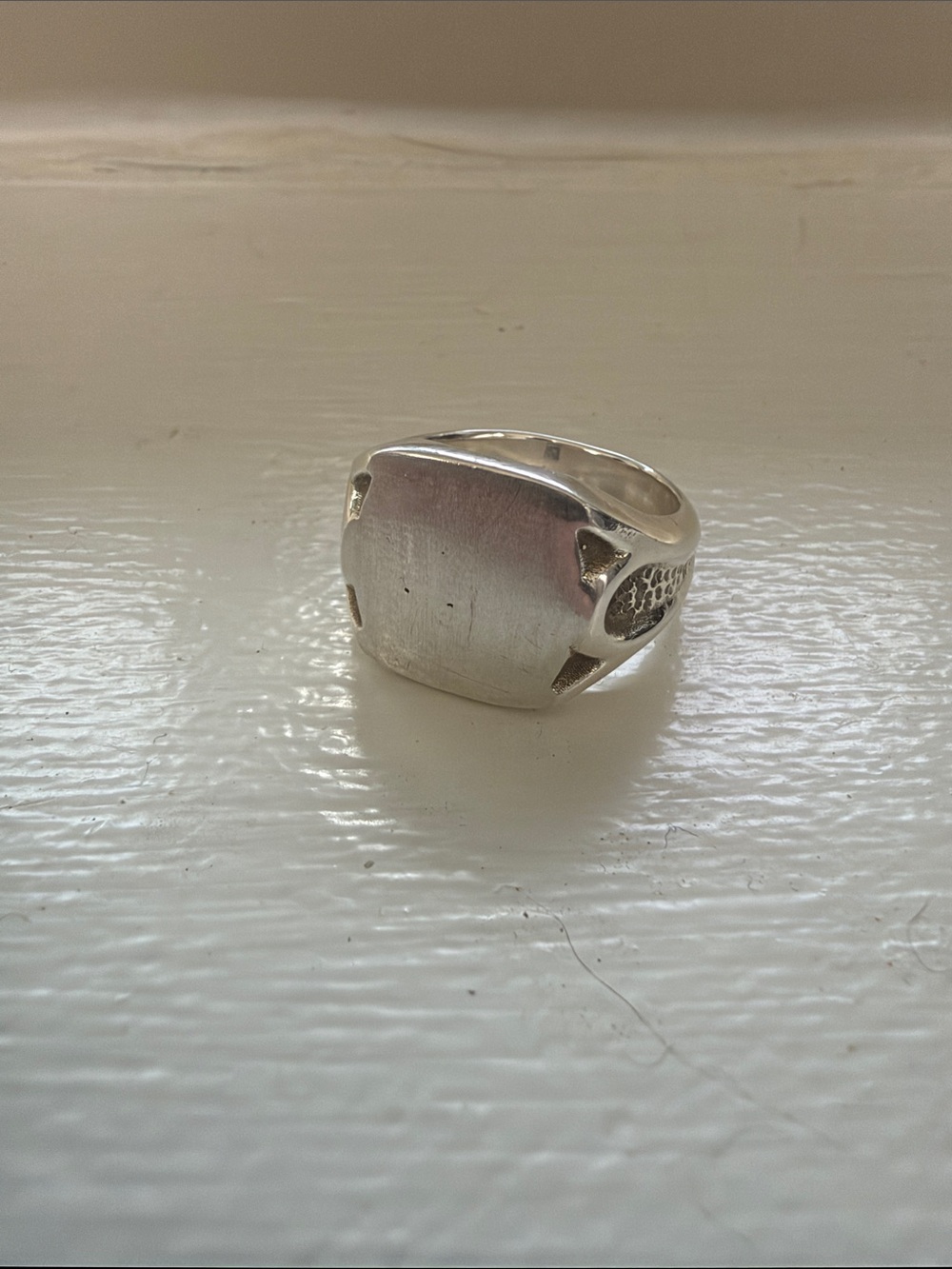 Silver Signet Ring
